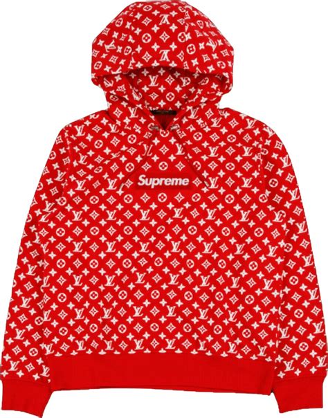 supreme louis vuitton shirt red|louis vuitton supreme monogram.